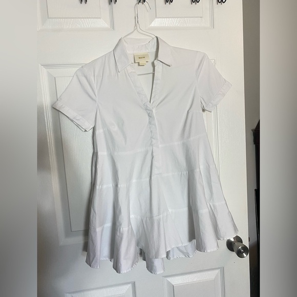 Anthropologie Maeve Tiered Dover Tunic - Picture 2 of 7